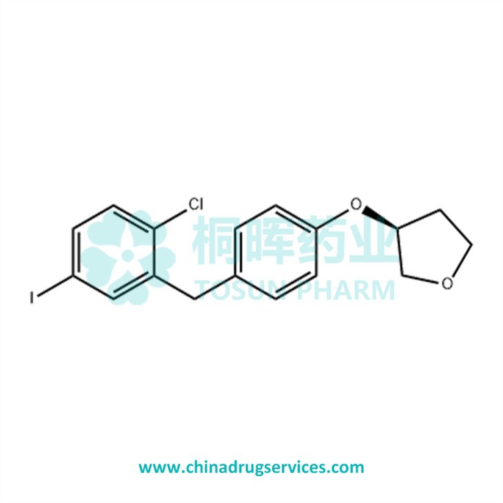 (3S)-3-[4-[(2-Chloro-5-iodophenyl)methyl]phenoxy]tetrahydro-furan
