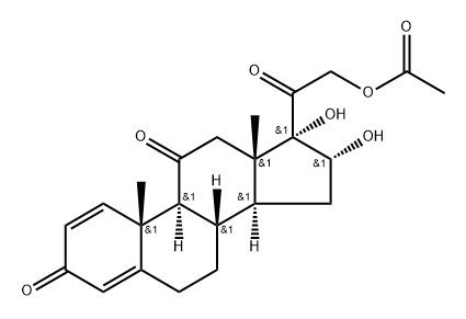 16Alpha-Hydroxy-11-keto Prednisolone Acetate