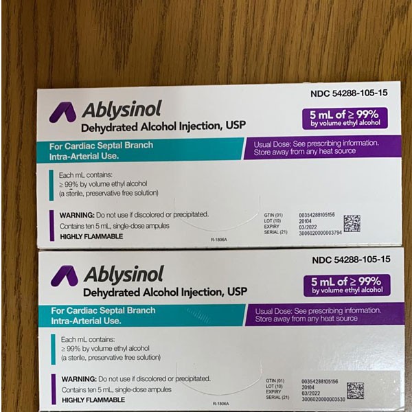Dehydrated Alcohol Injection Reference Listed Drug