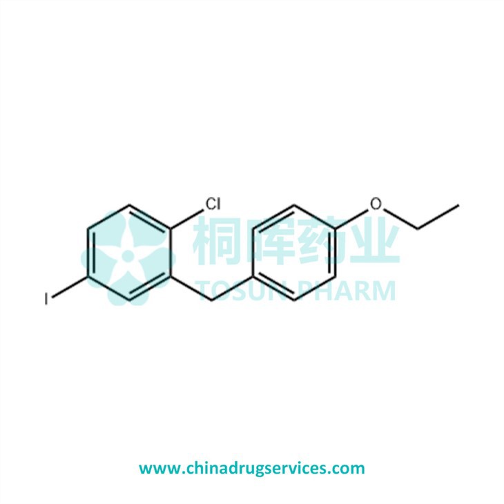 1-chloro-2-[(4-ethoxyphenyl)methyl]-4-iodo-Benzene