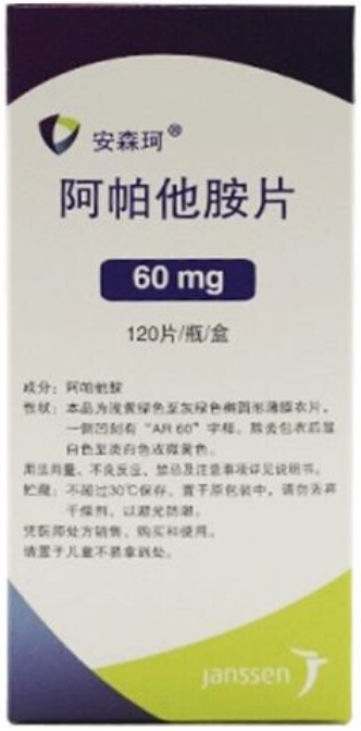 ERLEADA 60mg Apalutamide Tablets Reference Listed Drug