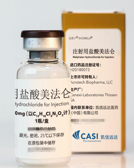 EVOMELA 50mg Melphalan Hydrochloride For Injection Reference Listed Drug