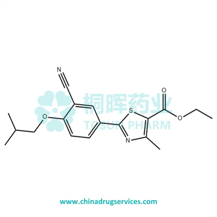 Ethyl 2-(3-cyano-4-isobutoxyphenyl)-4-methyl-5-thiazolecarboxylate