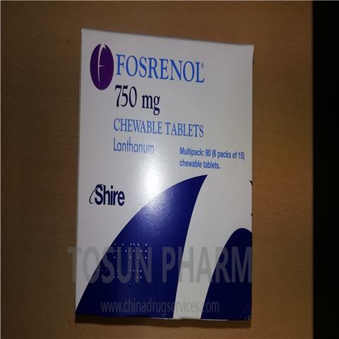 Lanthanum Carbonate Chewable Tablets Reference Listed Drug