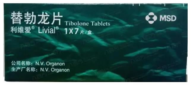 Livial Tibolone Tablets Reference Listed Drug