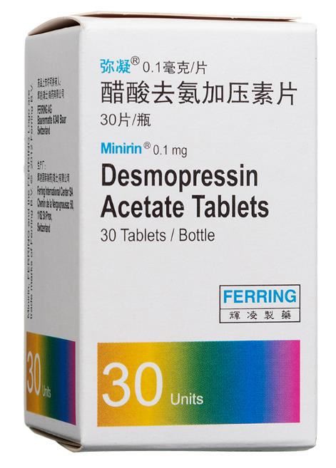 Minirin 0.1mg Desmopressin Acetate Tablets Reference Listed Drug