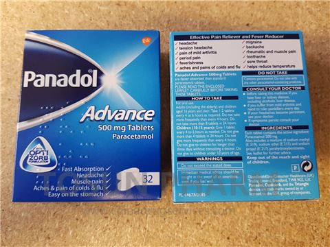 Paracetamol Tablets Reference Listed Drug