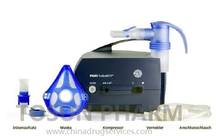 Pari Turboboy Compressor With Pari LC Plus Nebuliser