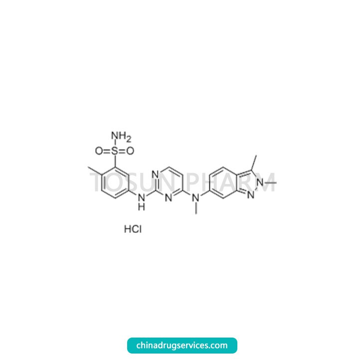 Pazopanib Hydrochloride/Pazopanib API