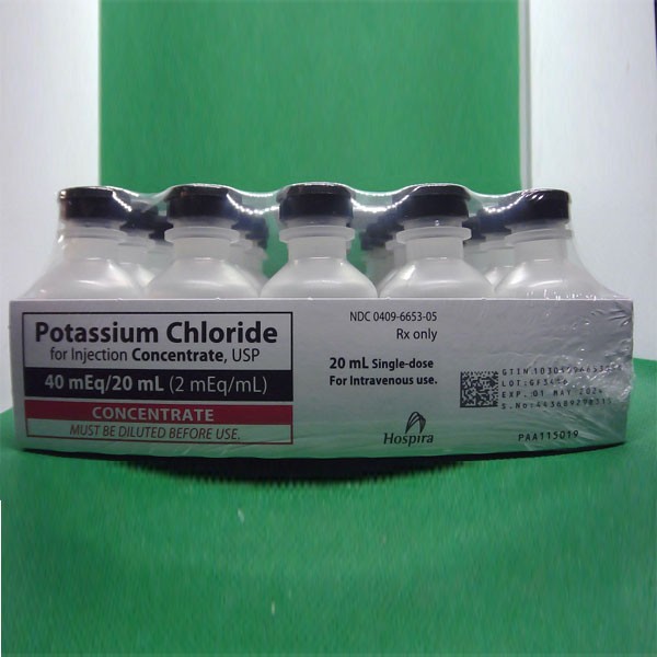 Potassium Chloride Injection Reference Listed Drug