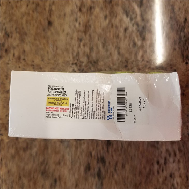 Potassium Phosphates Injection Reference Listed Drug