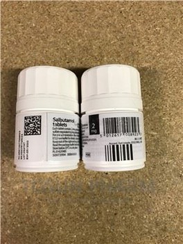 Salbutamol Sulfate Tablets Reference Listed Drug