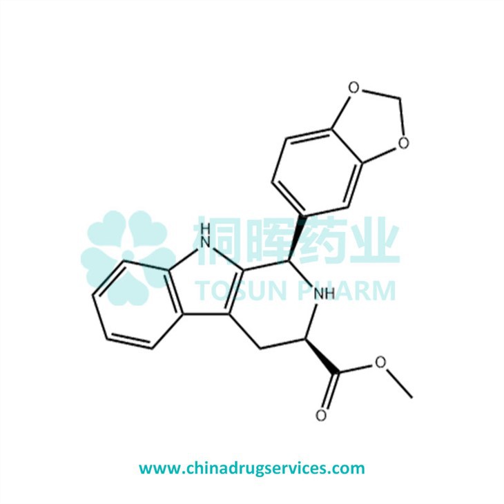 (1R,3R)-METHYL-1,2,3,4-TETRAHYDRO-1-(3,4-METHYLENEDIOXYPHENYL)-9H-PYRIDO[3,4-B]INDOLE-3-CARBOXYLATE