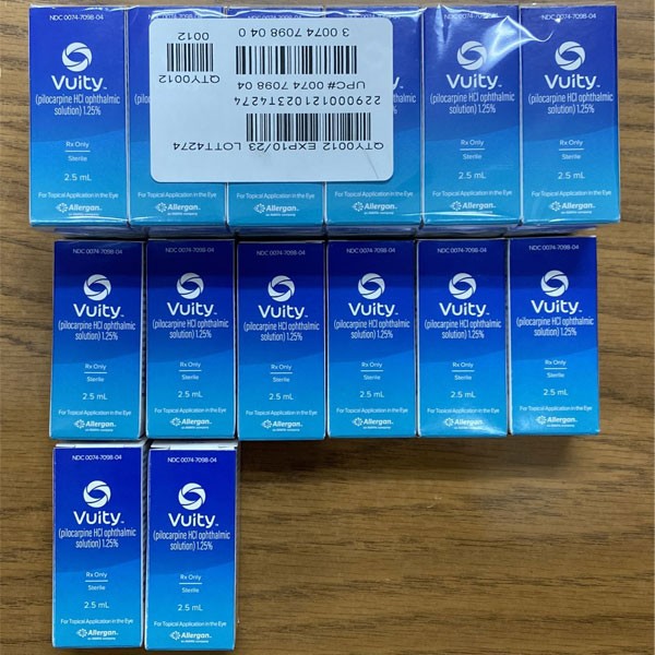 Pilocarpine Hydrochloride Ophthalmic Solution Reference Listed Drug