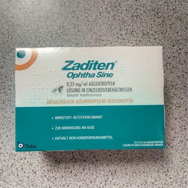 Ketotifen Fumarate Ophthalmic Solution Reference Listed Drug